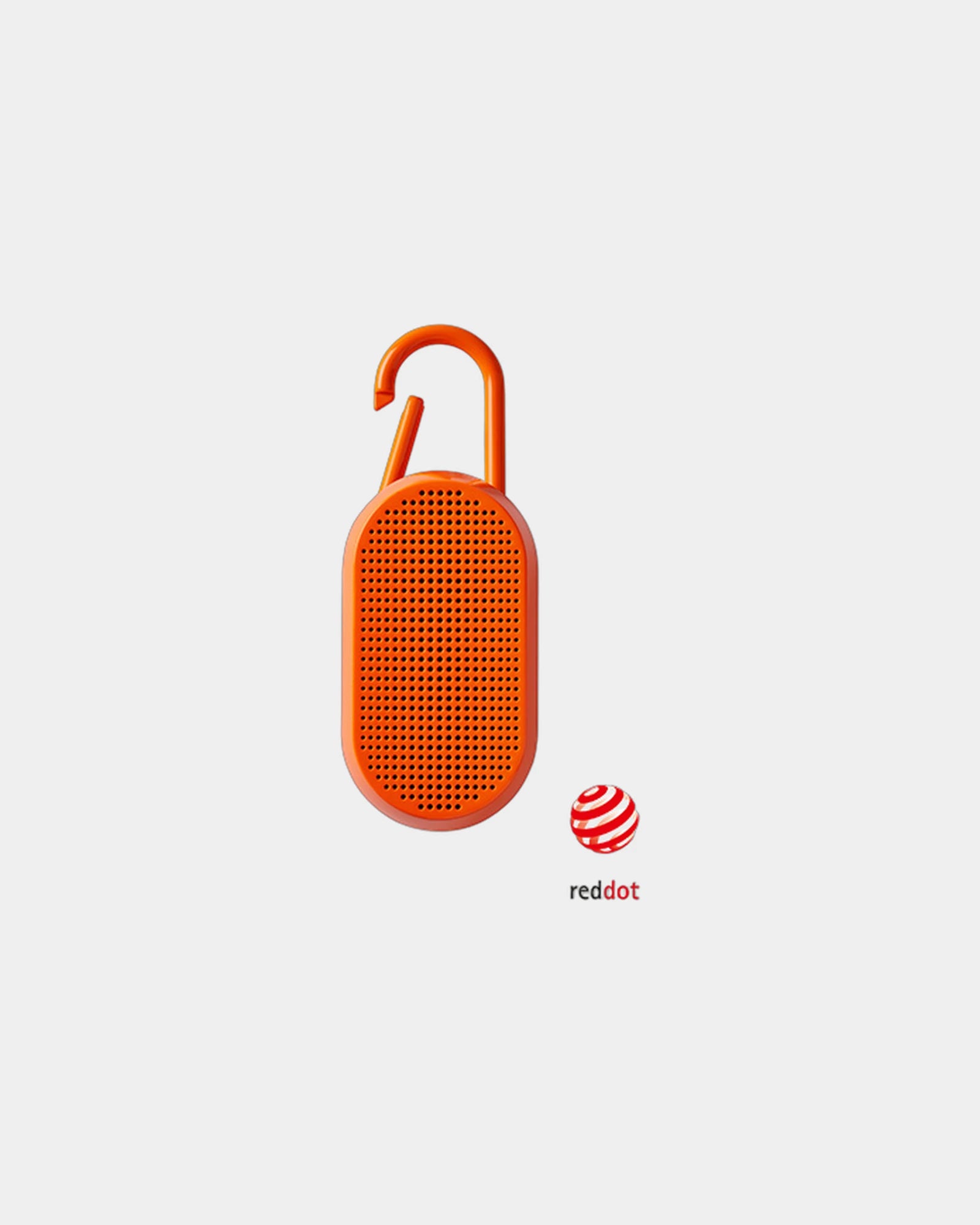 Enceinte Bluetooth® Lexon Mino T à personnaliser - Glossy Orange